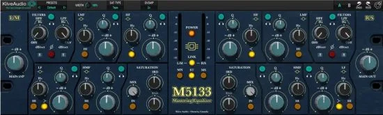 均衡器 Kiive Audio M5133 Mastering Equalizer v1.0.0 Win/Mac