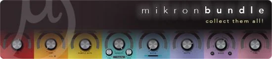 全新Mikron系列合唱音频效果器插件 112dB Mikron Bundle 1.1.1 WIN