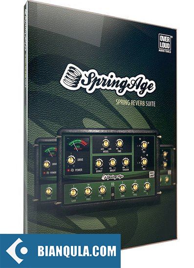 弹簧混响 Overloud SpringAge v1.5.6 WIN