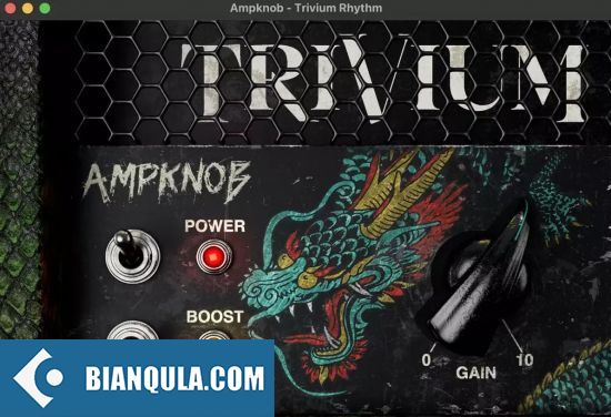 吉他放大器 Bogren Digital AmpKnob Trivium Rhythm v1.0.221 WIN