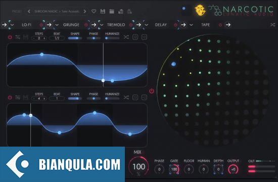 多重效果器 Lunaticaudio Narcotic 1.0.2096 WIN
