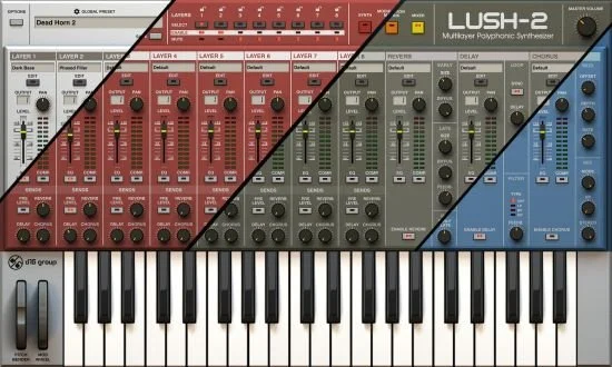 LUSH-2多层复音合成器 D16 Group Audio Software Lush 2 v2.0.2 MacOS