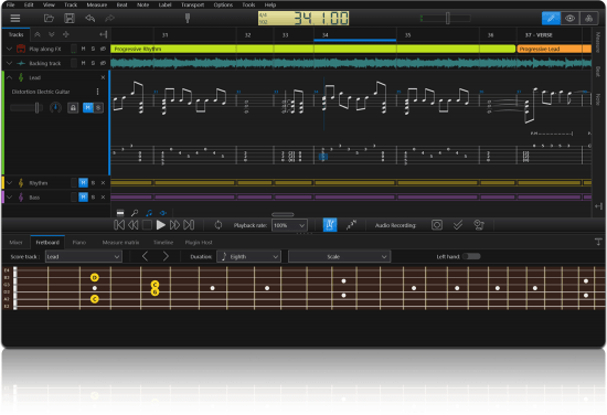 吉他谱编辑器 ToneLib JAM v4.7.8 WIN
