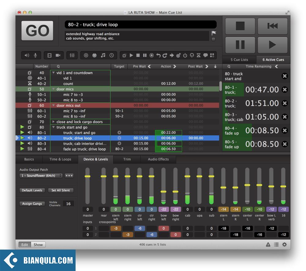 QLab Pro 5.4.2 MacOSX