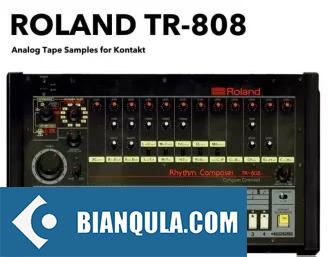 经典808鼓 PastToFutureReverbs Roland TR-808 Tape Samples for KONTAKT! KONTAKT WAV
