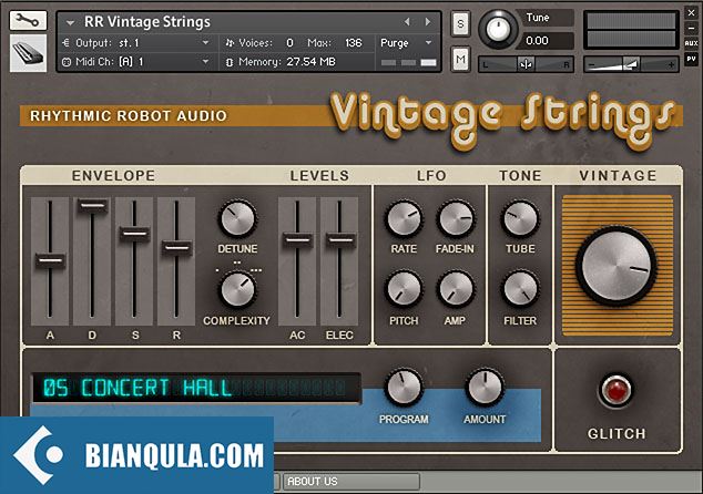 复古弦乐合成 Rhythmic Robot Audio Vintage Strings KONTAKT