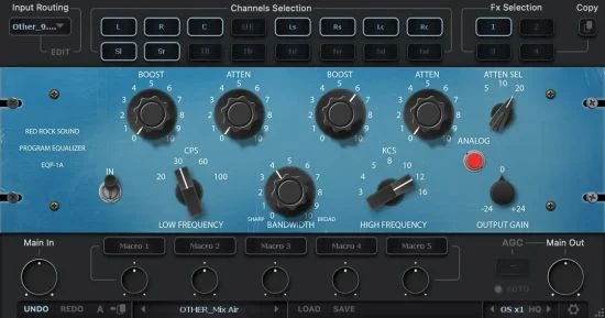 均衡器 – Red Rock Sound EQP-1A v2.0.2 WIN