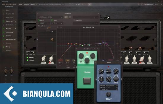 吉他效果器 – Mercuriall Audio Ampbox 1.4.1 WIN