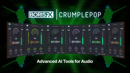 音频修复效果器 – Boris FX CrumplePop Pro 2024.0.12 MacOS