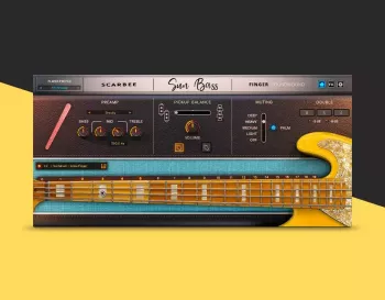 电贝斯 – Native Instruments Scarbee Sun Bass Finger KONTAKT