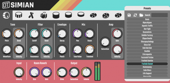 鼓合成器插件 – Punk Labs OneTrick SIMIAN2 v2.0.1 WIN
