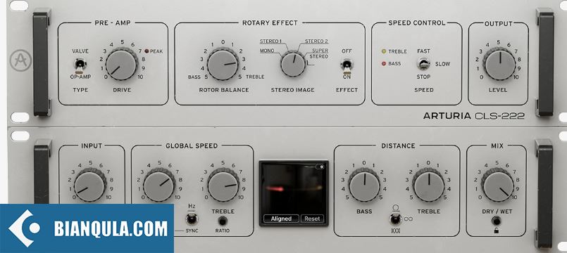 莱斯利旋转喇叭模拟器 – Arturia Rotary CLS-222 v1.2.0.5460 WIN