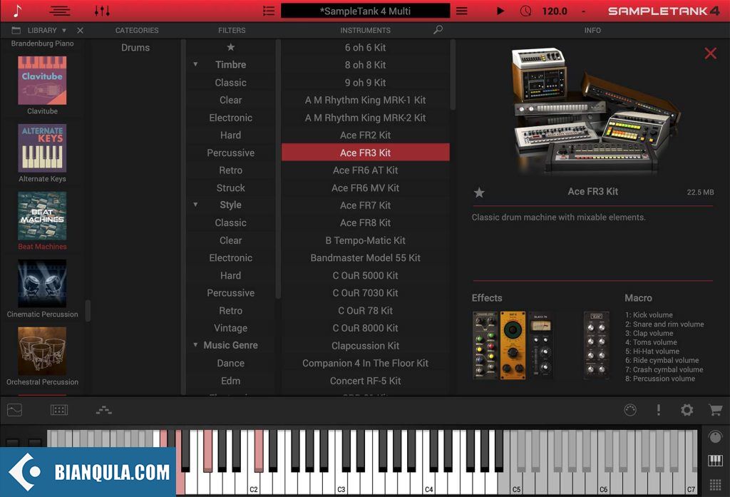 IK Multimedia Beat Machines for IK Multimedia SampleTank 4（拓展包）