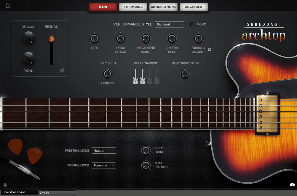 空心体电吉他 – Impact Soundworks Shreddage 3.5 Archtop v2.0.5 KONTAKT