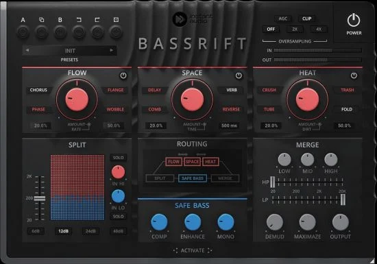 低音合成器 – InstantAudio BassRift v1.1.0 WiN