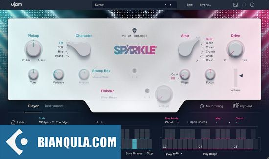 节奏电吉他 – UJAM Virtual Guitarist Sparkle 2 v2.3.0 WIN