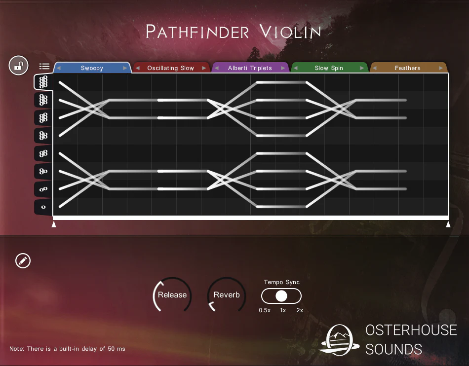 有节奏的连奏小提琴 – Osterhouse Sounds Pathfinder Violin KONTAKT