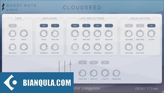 Ghost Note Audio Cloud Seed Algorithmic Reverb v2.2.1 WIN