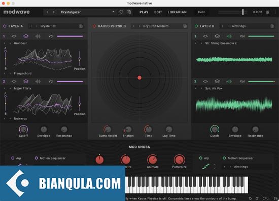 KORG Software Modwave Native v1.2.8 MacOS