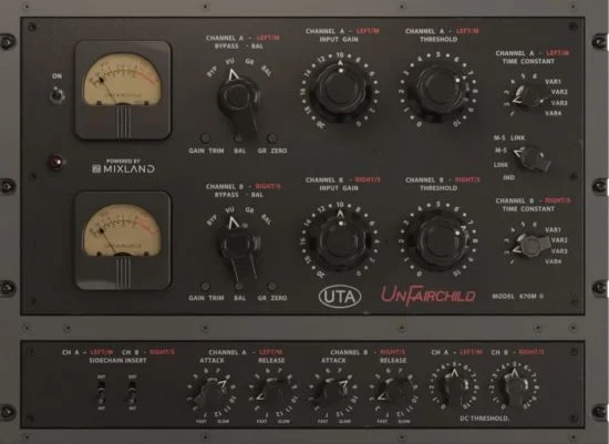 压缩器效果插件 UnderTone Audio UnFairchild 670M mkII v1.0 MacOS