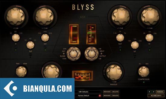 总线压缩均衡音染控制插件 Kush Audio Blyss v1.2.3 MacOS