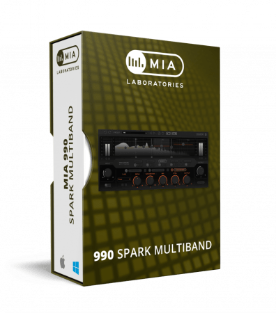 饱和效果器 – MIA Laboratories 990 Spark Multiband 1.0.0 WIN