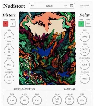失真处理 – Nudist Audio Nudistort v1.1.12 WIN