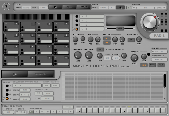 Psytrance Plugins – Nasty Looper PROSHOTS v1.0 WIN