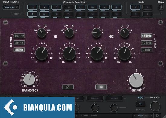 四波段均衡器 – Red Rock Sound BQ-A v3.5.3 WIN