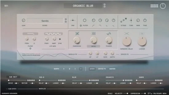 弦乐氛围合成器 Karanyi Sounds Polyscape Nova v1.0 WIN