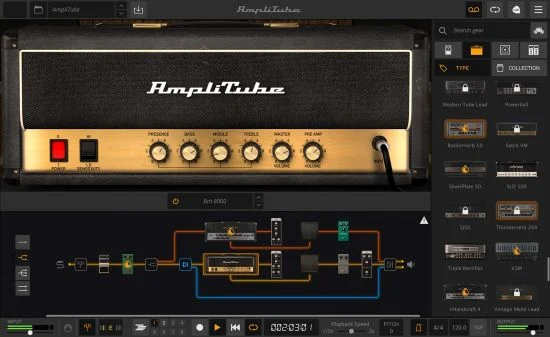 吉他效果器 IK Multimedia AmpliTube 5 MAX v5.8.2 macOS
