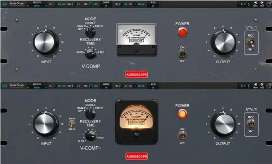 压缩器 – Audioscape V-Comp v1.0.3 WIN