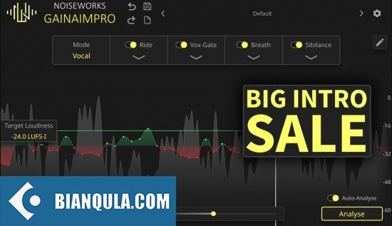控制信号的响度插件 – Noiseworks GainAimPro 1.0.2 WIN