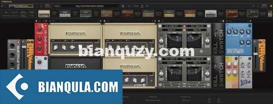 吉他效果器 – Kuassa Amplifikation 360 Bundle 1.2.5 MacOS