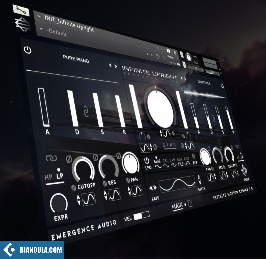 老式的80年代鲍德温直立钢琴 – Emergence Audio Infinite Upright KONTAKT