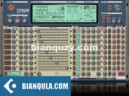 延迟效果插件 – PSPaudioware PSP 608 MultiDelay v1.8.5 WIN