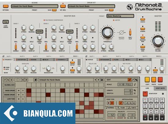 节奏音序器 – D16 Group Audio Software Nithonat 2 v2.0.0 MacOS