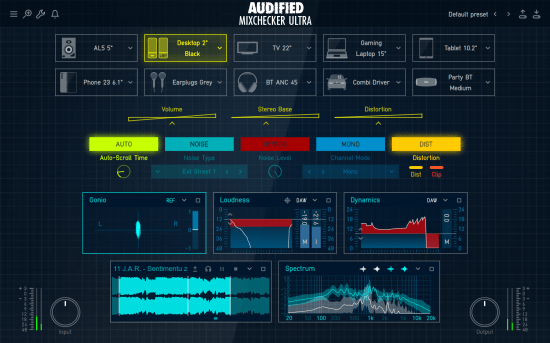模拟环境监听插件 – Audified MixChecker ULTRA v1.0 WIN