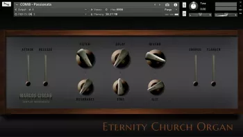 教堂管风琴 – Marcos Ciscar Eternity Church Organ v2.0 KONTAKT