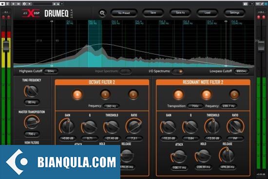 鼓均衡器 – aiXdsp DrumEQ v2.0.9.0 WiN