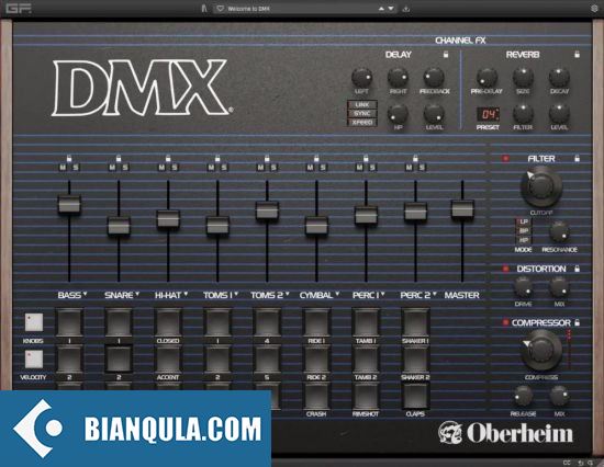 传奇鼓机 – GForce DMX 1.0.0 WIN