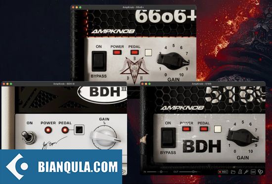 高增益电子管吉他放大器 – Bogren Digital AmpKnob BDH Bundle 2024.4 WIN
