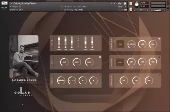 现代工作室立式钢琴 – Inletaudio Scoring Piano KONTAKT