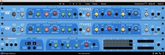 双压缩器 – Plugin Alliance Brainworx Mag Audio Bundle v05.2024 MacOS