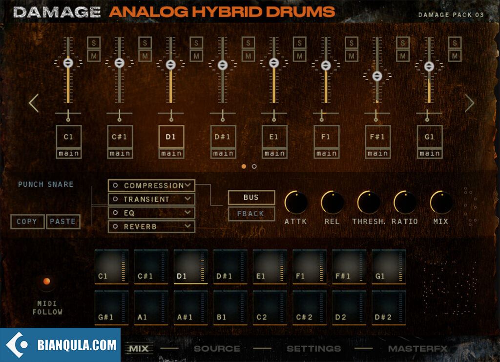 Heavyocity Analog Hybrid Drums KONTAKT