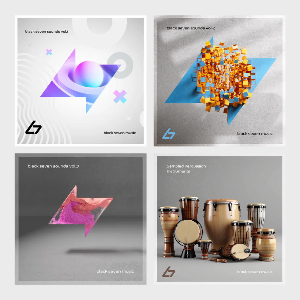 Black Seven Sounds Black Seven Sample Pack Complete Bundle WAV-ARCADiA