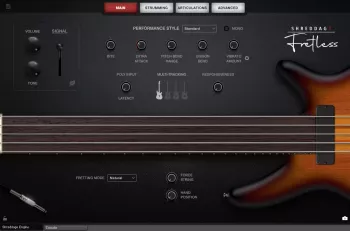 无品贝斯 – Impact Soundworks Shreddage 3 Fretless v1.2.2 KONTAKT