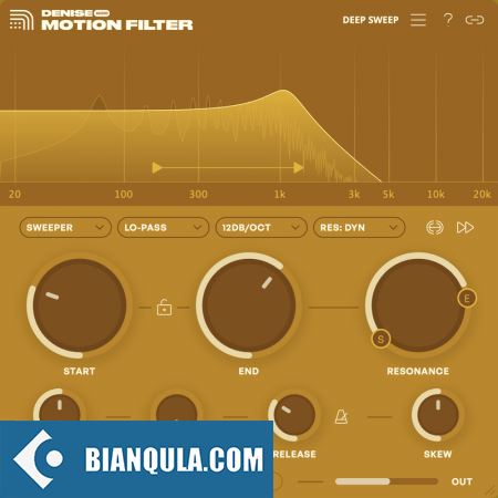 过滤器 – Denise Audio Motion Filter v1.0 MacOS
