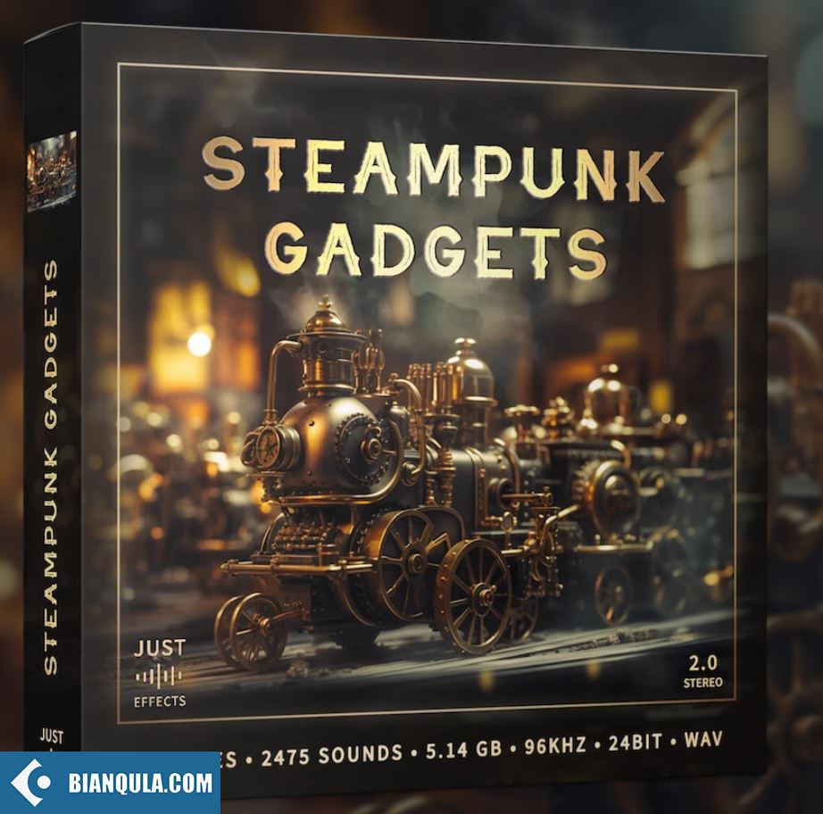 Just Sound Effects Steampunk Gadgets WAV