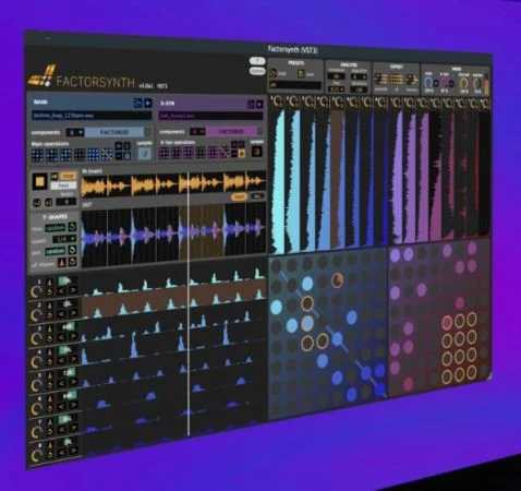声音解构的独特工具 – Anemond Factorsynth v3.1 WIN